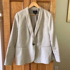 J.Crew Parke Blazer. Size 16. Linen/poly blend. Single breasted and lined.